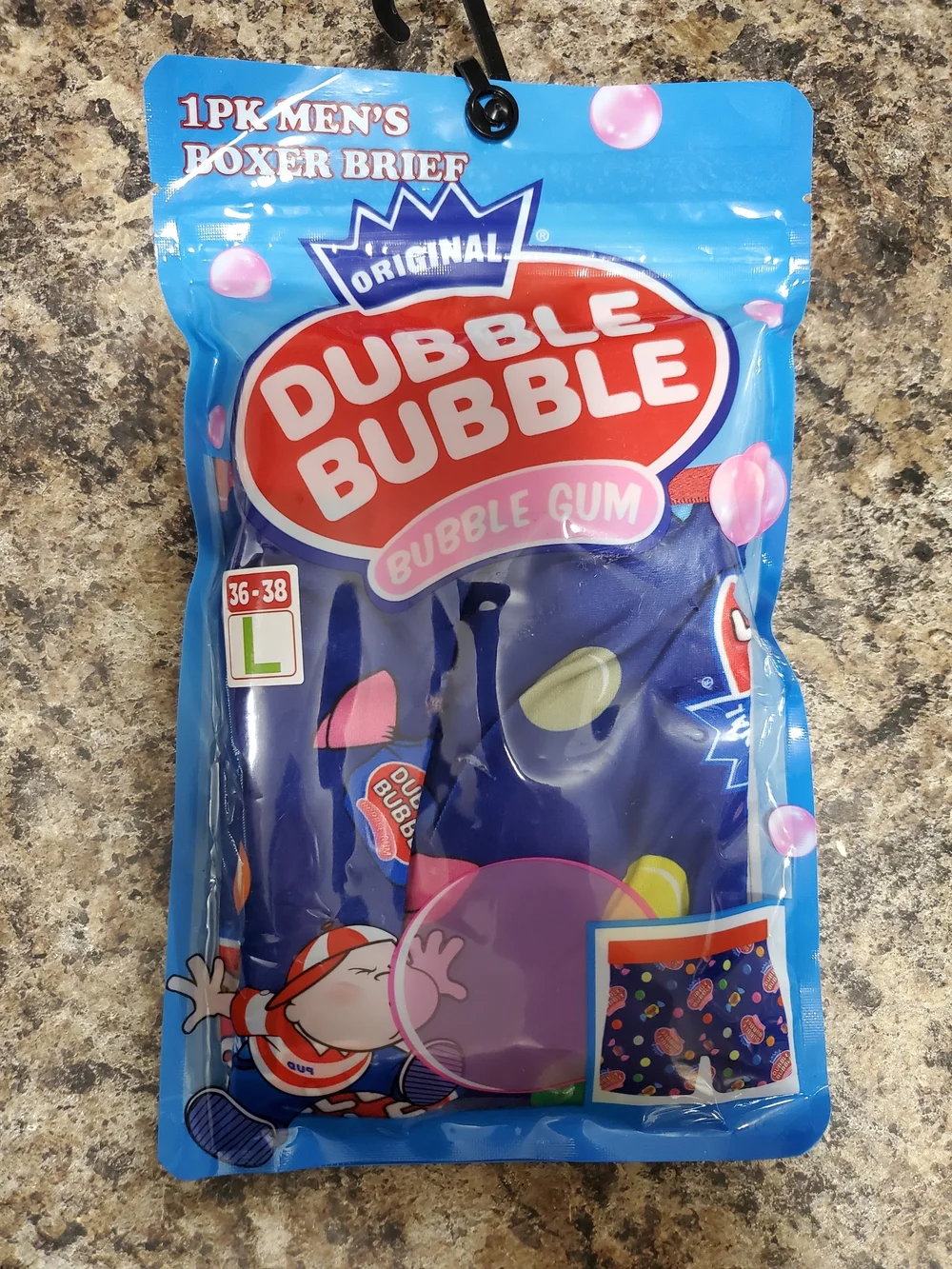 Men's Dubble Bubble Print Boxer Briefs